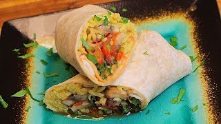 Vegan Wrap Recipe - vegan recipes - plant based diet recipes