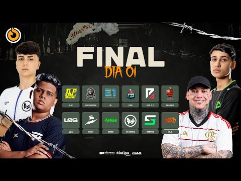 LIGA MFL: GRANDE FINAL - DIA 1 - NOISE - CRIAS - LOS - FAZ O P - XLD - FLAMENGO - AJF #LIGAMFL