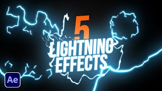 Create Lightning & Energy Effects in 5 Steps | After Effects Tutorial