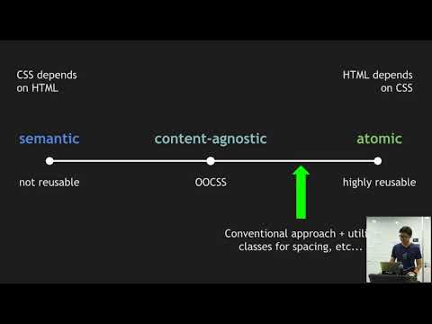 How to use atomic CSS and sleep at night  - SingaporeCSS