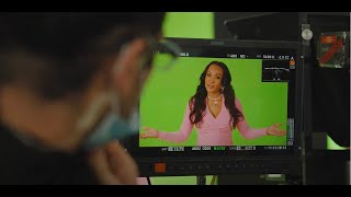 BTS Commercial Shoot Day 1 With Vivica A. Fox