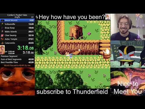 Conker's Pocket Tales Speedrun WR (43:10)