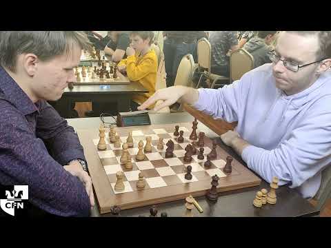 GM N. Afanasiev (2617) vs FM V. Krasikov (2264). Chess Fight Night. CFN. Blitz
