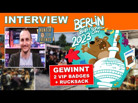 Berlin Brettspiel Con 2023 Infos & News Alex [Hunter & Friends] + Gewinn Berlin Con Brettspielmesse