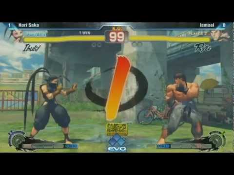 EVO 2012: Hori Sako (Ibuki) vs Ismael