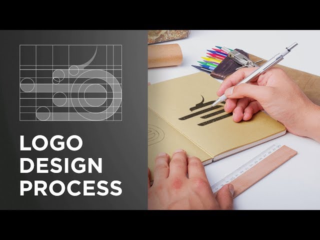 Logo design tutorial starting from scratch till finish by Mohamed Achraf