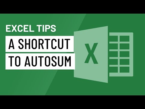 Excel Quick Tip: A Shortcut to AutoSum