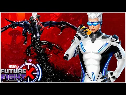 QUICKSILVER SOLO KNULL FOREVER A LEGEND 👀😎 (NO SUPPORT) WORLD BOSS LEGEND l Marvel Future Fight