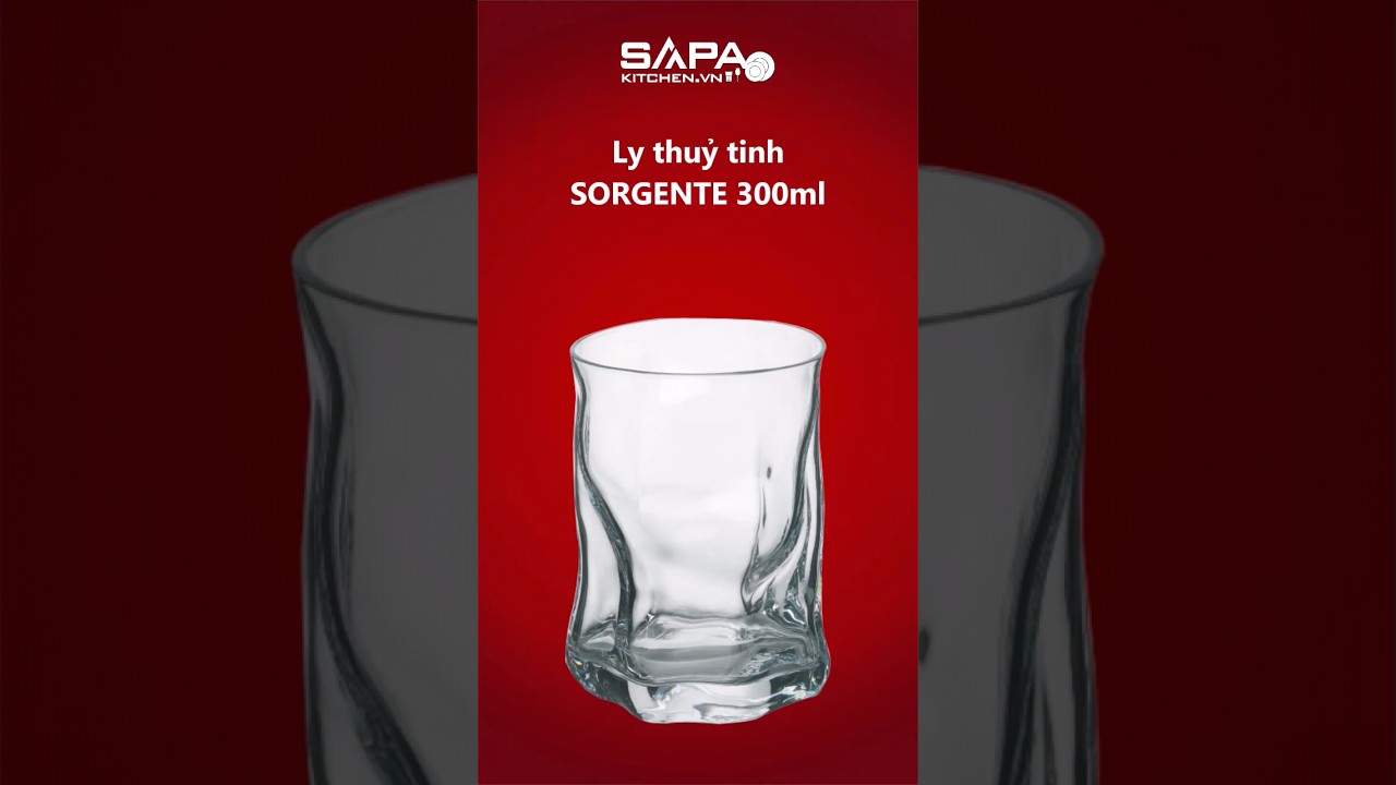 Ly thủy tinh Sorgente 30cl