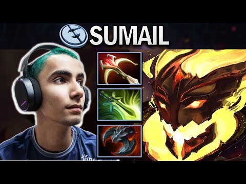 SUMAIL SHADOW FIEND - RANK 2 MMR - DOTA 2 7.23E GAMEPLAY