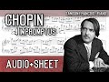Chopin - 4 Impromptus (Audio+Sheet) [François]