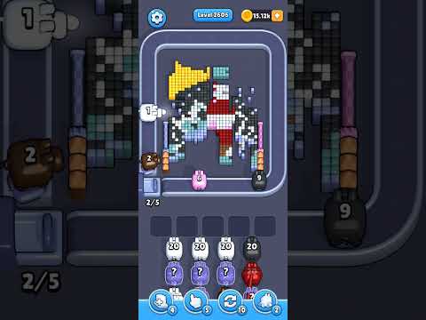 Pixel Flow Level 2606 Walkthrough