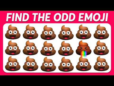Find the ODD One Out | Emoji Edition | 40 Ultimate Levels