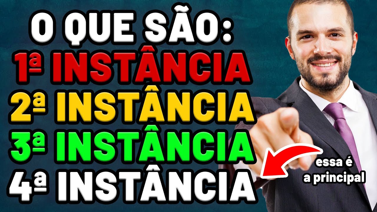 O QUE SÃO AS INSTÂNCIAS DO JUDICIÁRIO PRIMEIRA INSTÂNCIA, SEGUNDA INSTÂNCIA? QUANDO O PROCESSO ACABA