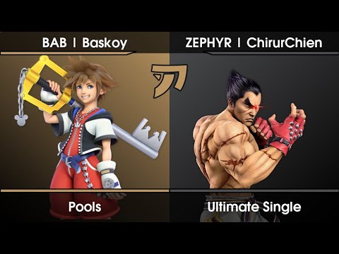 Fake Fiesta #2 Pools - Baskoy (Sora) Vs. ChirurChien (Kazuya) SSBU Ultimate Tournament