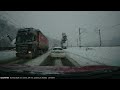 Brasov Ploiesti DN1 Snowy Weather