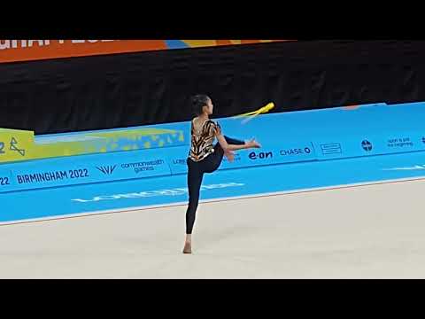 Gymnastic Rhythmic Commonwealth Games Birmingham 2022 - MAS AMZAN Izzah Binti (Clubs) 4-Aug-2022