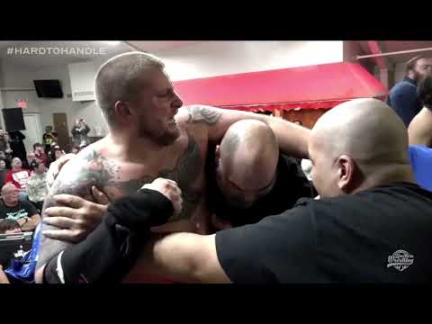 MASSIVE BRAWL! Locker room rushes to separate Ace Romero, Rip Byson, & Beef - Limitless Wrestling