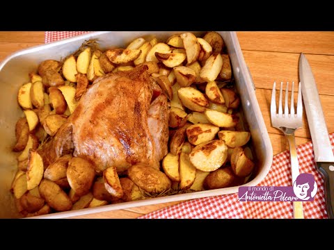 Agnello di Pasqua al forno con patate - Antonietta Polcaro