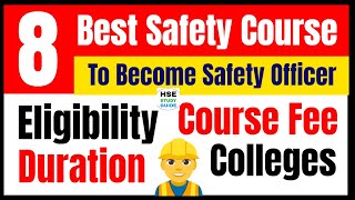 How To Become Safety Officer | Best Fire & Safety Courses | Best Safety Course in India | Safety