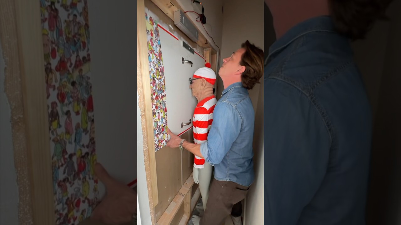 Most dangerous picture frame ever built! 😲