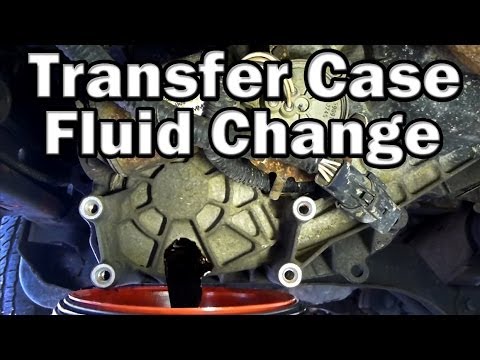 How to change Transfer Case Fluid (Easy) Video