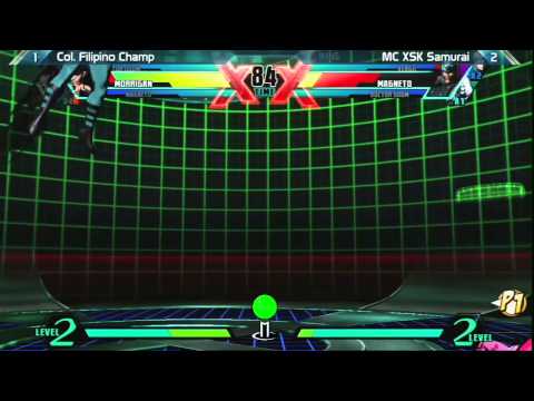 UMVC3: Filipino Champ vs MC XSK Samurai - MC Grand Opening