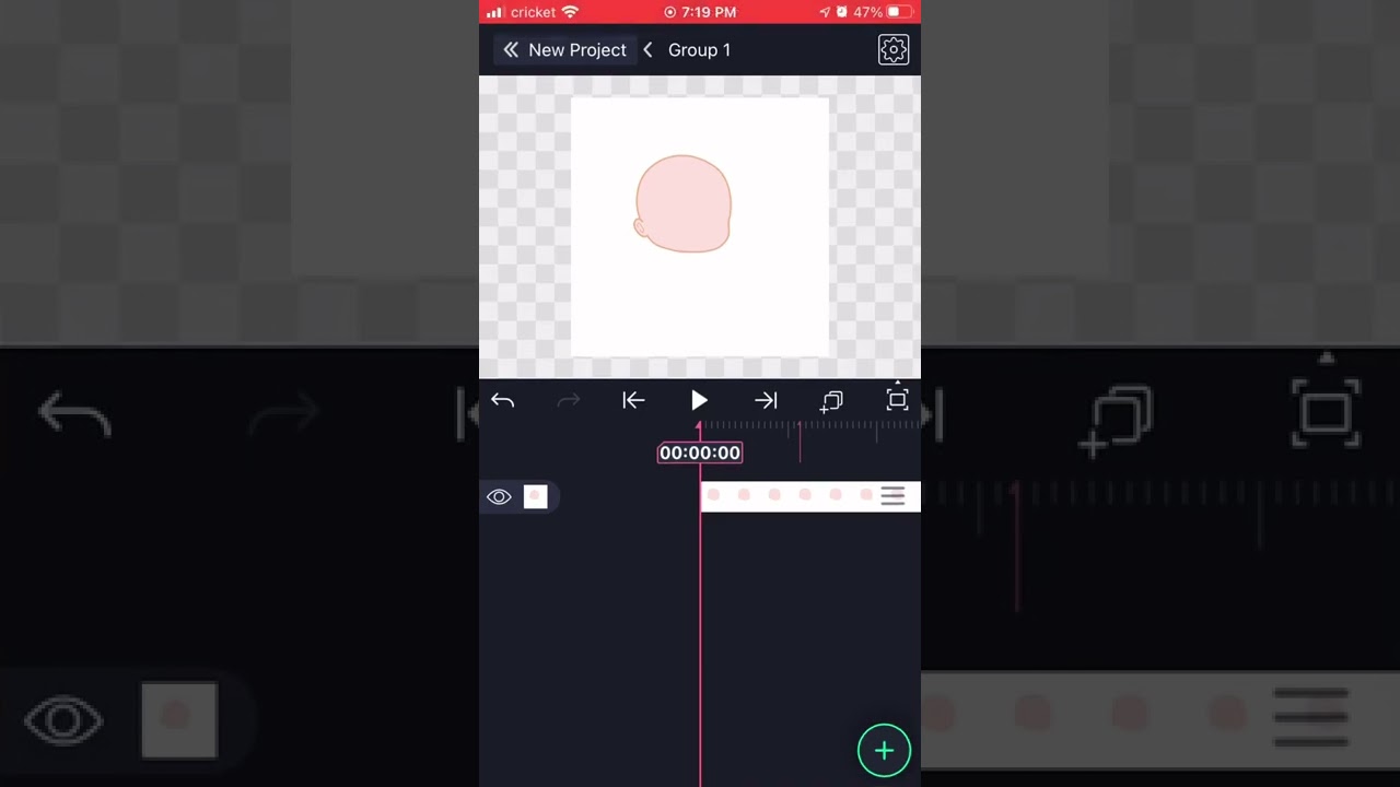 How do you turn the white background transparent and not the head? / Alight Motion