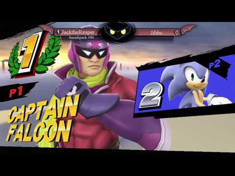 The SmashPack #86 - Jibs (Sonic) vs JackTheReaper (Captain Falcon)