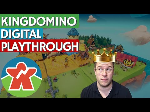 Kingdomino Digital - Board Game Playthrough