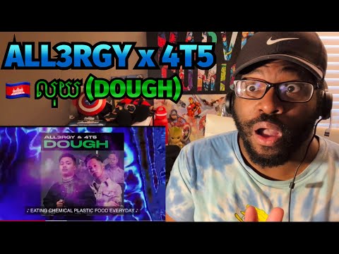 ALL3RGY, 4T5 - លុយ (DOUGH) [OFFICIAL VISUALIZER] REACTION!!!
