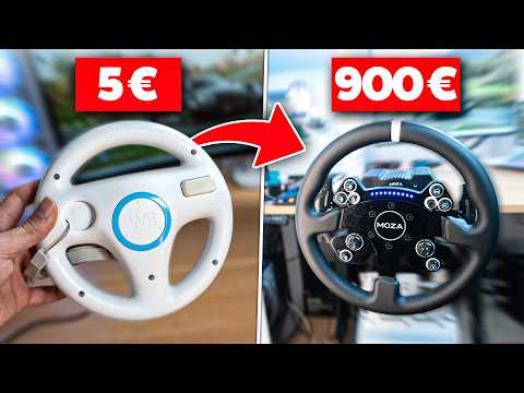 J’augmente le PRIX du VOLANT à CHAQUE CRASH 🤑 30€ vs 300€ vs 900€ (Masterclass 😂)