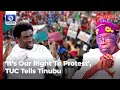 We’re Not Politicians, It’s Our Right To Protest, TUC Tells Tinubu