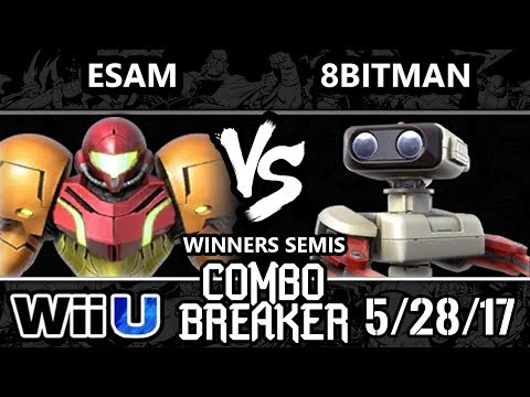 Combo Breaker 2017 Smash 4 - PG | ESAM (Samus) vs Fable | 8BitMan (ROB) - WiiU Winners Semis