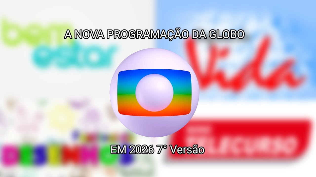The New Programming Schedule of @tvglobo in 2026 