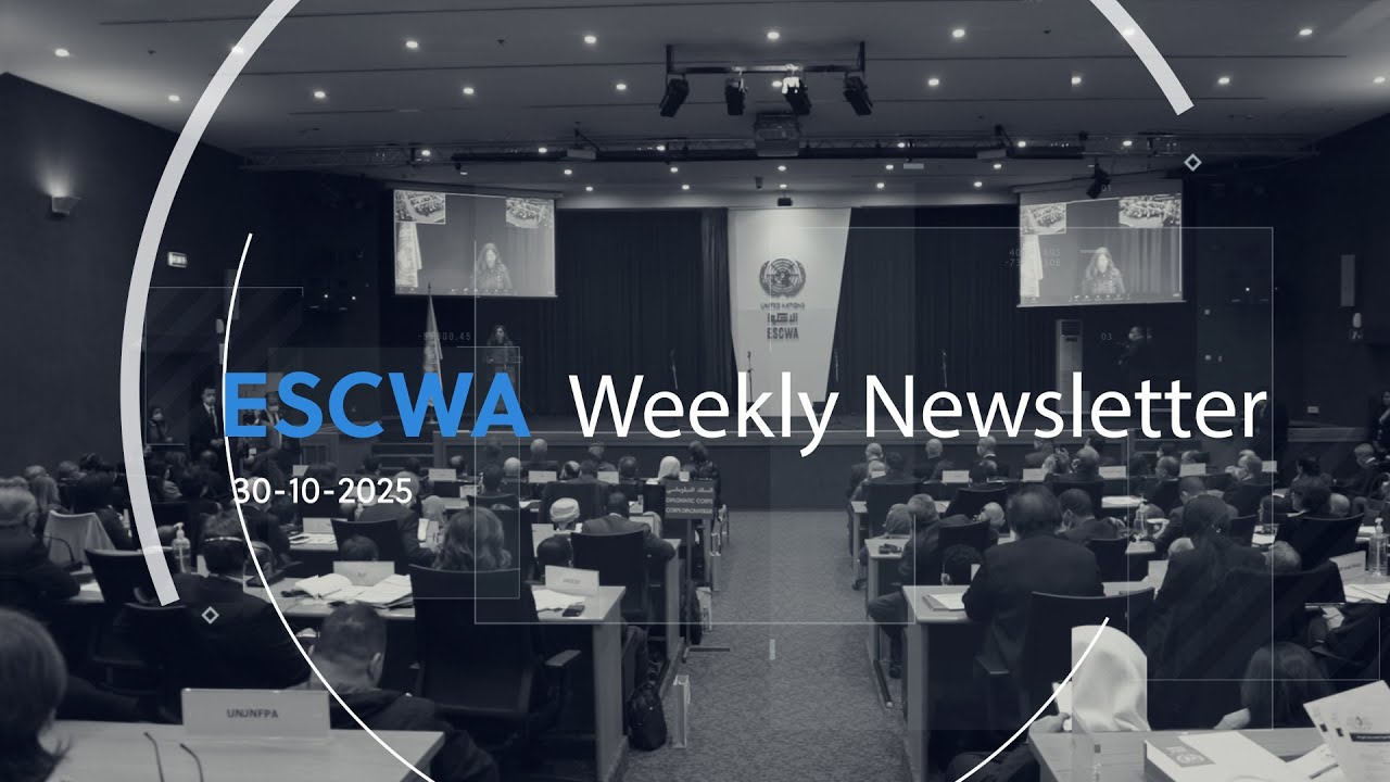 ESCWA Weekly Newsletter, Issue No 320