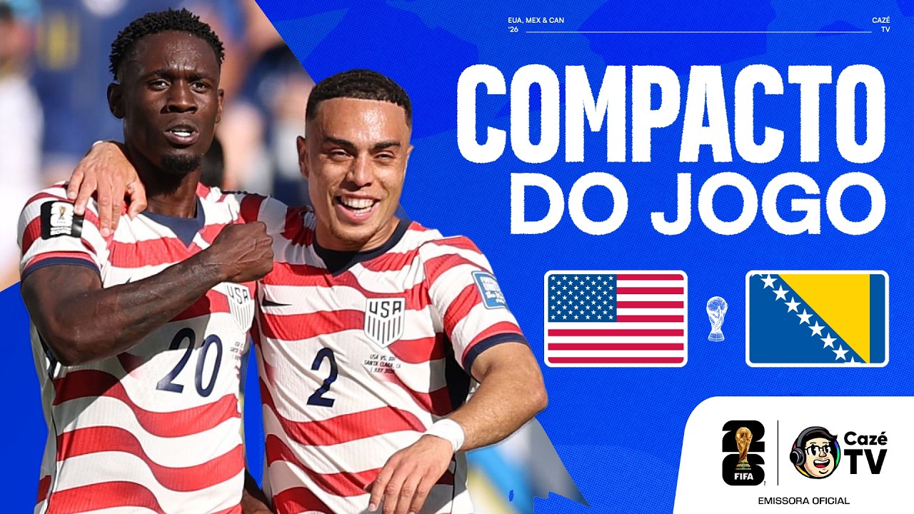 COMPACTO: EUA X BÓSNIA | COPA DO MUNDO FIFA™ 2026 | 16 AVOS DE FINAL