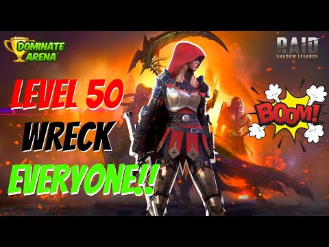 Dominate Arena with Cardinal LEVEL 50!!!  Raid: Shadow Legends