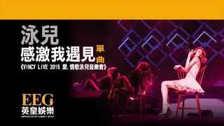 泳兒 Vincy《感激我遇見》[VINCY LIVE 2015 愛.情歌泳兒音樂會] [Lyrics MV]