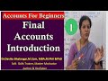 23 A Complete Introduction On Final Accounts Financial Statements