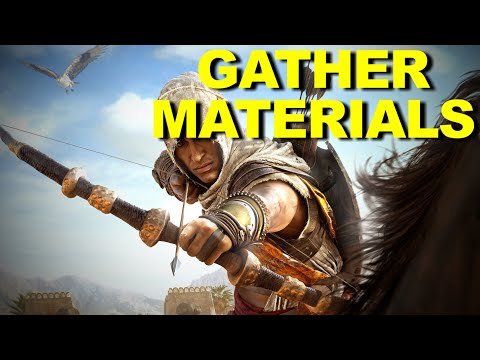 AC Origins - "Gather Materials" Timed Event Quest Walk-Through & Guide ☑️
