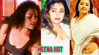 Actress Meena hot romance video #actreehotnavel