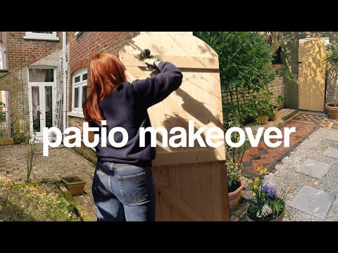 The BIG patio makeover on a BUDGET | Garden renovation Part 2