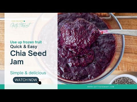 Quick and Easy Homemade Chia Seed Berry Jam