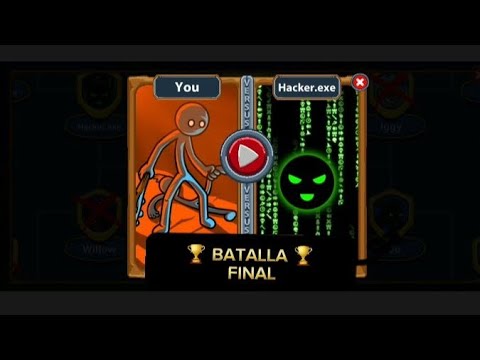 Defeating HACKER .EXE / Stick War Tournament