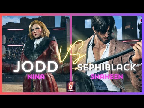 Tekken 8 - FATE | Jodd (NINA) VS Sephiblack (SHAHEEN)
