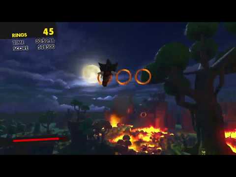 Silver Moon Rings, Stage 2 Shadow DLC | Sonic Forces 100% Walkthrough