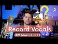Can you Record Vocals In Ableton Live?