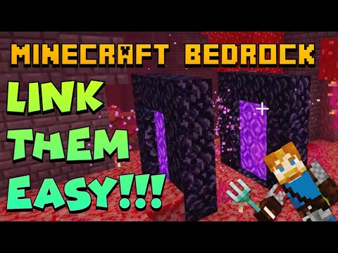 Say Goodbye to Nether Portal Troubles | How to Link Nether Portals EASY [Minecraft]