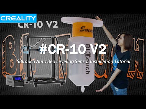 Creality CR-10 V2 Bltouch Auto Bed Leveling Sensor Installation Tutorial (2019)